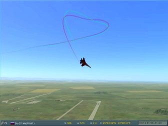 Heart in the sky - airplane smoke trail